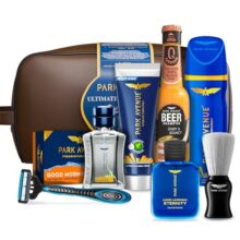 Park Avenue Ultimate Grooming Kit 9in1 Combo Grooming Kit for Men | Gift Set | Shaving Kit for Men | Shaving Foam | After Shave | Gift Hamper | Free Travel Pouch Inside