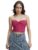 Tokyo Talkies Women’s Twisted Tube Crop Top | Strapless & Stylish for A Bold, Trendy Look | Fitted Silhouette | Strapless | Tops for Woman | Women Tops | Women Crop Top