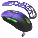 Archer Tech Lab Bluetooth Wireless Pro Gaming Mouse (Bt 5.3/2.4Ghz/ Wired) Pixart Paw3311 Sensor, Dpi (1000-13800)~1000Hz, 300 Ips Tracking 35G Acceleration|7 Rgb+7 Buttons|Pc Laptop Mouse(Hawkeye)
