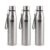 CELLO Swan Stainless Steel Water Bottle Set of 3 Pcs, 900 ml Each Silver | ISI Certified, Single Wall, Leakproof, Rust Proof | Airtight Fridge Safe Steel Water Bottle For Office, College, Gym & Travel