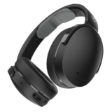 Skullcandy Hesh Anc Wireless Bluetooth Over-Ear Headphones With Mic, 100 Db Active Noise Cancellation, 40Mm Drivers, 22Hr Battery + Rapid Charge, Foldable Noise Cancelling Headphones – Black