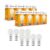 Wipro Garnet 10W Led Bulb For Home & Office |Cool Day White (6500K) | B22 Base|220 Degree Light Coverage |4Kv Surge Protection |400V High Voltage Protection |Energy Efficient | Pack Of 8