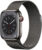Apple Watch Series 8 GPS + Cellular with ECG app, Temperature sensor, Crash Detection(Graphite Milanese Strap, Regular)