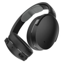 Skullcandy Hesh Anc Wireless Bluetooth Over-Ear Headphones With Mic, 100 Db Active Noise Cancellation, 40Mm Drivers, 22Hr Battery + Rapid Charge, Foldable Noise Cancelling Headphones – Black