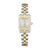 London Fog Gresham Collection Watch for Women with Rectangular Dial, Crystal Hour Markers and Stainless Steel Strap – LFW20002-22