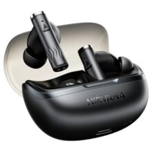 boAt Nirvana Zenith Pro, 50dB Hybrid Adaptive ANC, Spatial Audio, Hi-Res Audio LDAC, 6Mics AI-ENx, 80 Hrs Battery, Bluetooth Earbuds, TWS Ear Buds Wireless Earphones with mic (Velvet Grey)