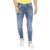 Spykar Skinny Fit Low Rise Blue Jeans for Men (Size: 38)-MDACT1BC147-Mid Blue