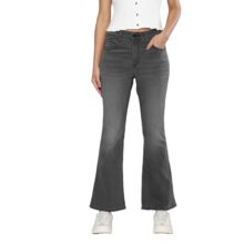 Women’S High Rise 725 Slim Bootcut Fit Black Jeans