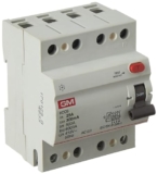 GM RCCB 25A FOUR POLE (300 mA)