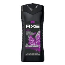 Axe Excite 3 In 1 Body, Face & Hair Wash For Men, Long-Lasting Refreshing Crisp Coconut & Black Pepper Fragrance For Upto 12Hrs, Natural Origin Ingredients, Removes Odor & Bacteria, No Paraben, 400ml