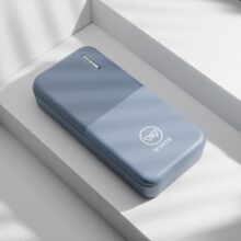 Wings Power Bolt 20000Mah, 12W Powerbank Fast Charging, Dual Output Powerbank With Led Indicator Display, Li-Polymer, Multi- Protection Powerbank For Iphone, Android & Other Devices, Made In India