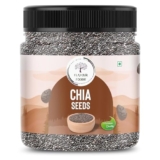 Flavour Foodie Chia Seeds 1Kg- Natural Hydrator For Summers | High Protein & High Fibre Seeds For Eating | Resealable Jar Pack | Premium Grade | Superfood For Smoothies, Salads & Baking