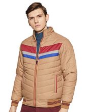 Cazibe Men Jacket (12124Bt_Camel_M)