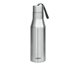 Milton Super 1000 Stainless Steel Water Bottle 1000Ml | Single Wall | Leak-Proof Lid, Rust-Free | Isi Certified | Bpa-Free | For School, Office, Gym, Travel | Silver