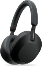 SONY WH-1000XM5 Designed with Adaptive ANC and 30 Hours of Battery life Bluetooth & Wired(Black, On the Ear)