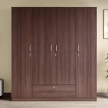 Interio by Godrej EWA 4-Door Wooden Wardrobe