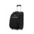 HARISSONS Sleek 38L Overnighter Trolley Bag with Wheel for Travel | Small Cabin Luggage Suitcase for Men & Women (Black)