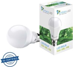 Syska Led Lights 9 W Standard B22 Led Bulb(White)