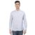 Red Tape Casual Light Blue Mandarin Shirt for Men | Comfortable | Durable & Stylish – RFS1964A-L