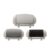 AGARO Callus Remover Replaceable Heads, 3 Pcs, Callus & Dead Skin Removal Filer, Pedicure At Home