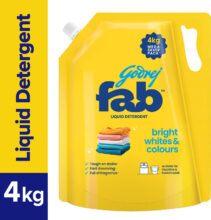 Godrej Fab Mega Fresh Liquid Detergent(4 kg)