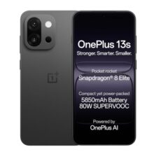 OnePlus 13s | Snapdragon® 8 Elite | Smarter with OnePlus AI | Lifetime Display Warranty | 16GB+512GB | Black Velvet