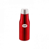Cello Ivana Stainless Steel Double Walled Water Bottle, Hot And Cold, 750Ml, 1 Unit, Red