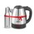 Milton Go Electro Stainless Steel Electric Kettle 1500 + Super 750 Thermosteel Bottle, Super Fast Boiling with 3X Protection Kettle-Overheat, Dry Boil Protection, Leak Proof, Vacuum Insulated, Silver