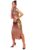 Tokyo TALKIES Women Midi High Neck Sleeveless Dress TTJ6007348 Multicolor XL