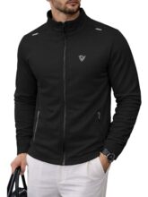Noble Monk Bomber Jacket For Men | Mens Quilted standard length Jacket | Full Sleeve Mens Jacket