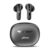 Ptron Bassbuds Astra In-Ear Tws Earbuds W/Stereo Sound, 34Hrs Playtime, Stereo Calls, Custom Eq, Mobile App, Btv5.3 Headphones, Touch Control, Voice Assistant, Type C Charging & Ipx4 (Black)