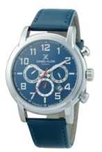 Daniel Klein Leather Analog Blue Dial Men’s Watch-DK.1.12361-2