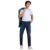 Men’s Blue Slim Mid Rise Jeans