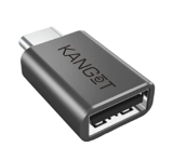 Kanget Type C Female to USB-A Male USB Adapter, Thunderbolt 3 USB 3.0 Adapter | C to USB Connector Compatible with All Type C Devices
