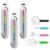 J’TTON 12 Pcs Spiral Sleeves for Charger Cable Protector Data Cable Saver Charging Cord Protective Cable Cover Headphone MacBook Laptop Earphone Cell Phone (Set of 3)