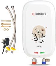 Candes 3 L Instant Water Geyser (Insto, White)