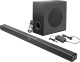 Hydra NexusOne 2.1 Channel Soundbar with 8 Inch Subwoofer & 3D Surround Sound 200 W Bluetooth Soundbar (Black, 2.1 Channel)