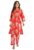 LookMark Women Viscose Rayon Leafy Printed Stitched Kurta with Pant | Red Color Kurta Set | Kurta with Pant Set for Woman | Printed Kurta Set_(AZ-LM-OG1-KS2248-M)