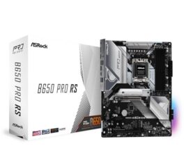 ASRock B650 PRO RS Socket AMD AM5/ Chipset AMD B650/ DDR5/ SATA3 & M.2 ATX Motherboard