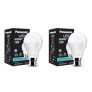 Panasonic 12 Watt Led Bulb, B22 Base 12W Bulb Light For Home, 25000+ Bh With 1 Year Warranty, 6500K Cool Day Bulb (Pack Of 2)