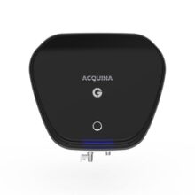 CG-Acquina 25Ltr Storage Water Heater (Geyser) 5-star | Nickel Plated Copper Element | Hirise Suitable | Glasslined Tank | Color Changing LED | Free Installation | 2Yr Product 7Yr Tank Warranty Black