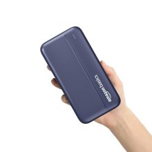 Amazon Basics 20000 mAh Power Bank | 22.5W Fast Charging | Dual Output & Input | Charge 3 Devices Simultaneously | for Smartphones, TWS Earbuds, Speakers, Tablets (Dark Blue)