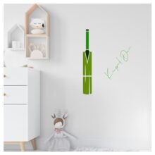 Kayra Decor Cricket Bat Wall Painting Stencil – Size 12 Inch x 12 inch.