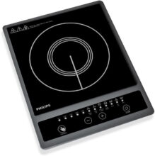 PHILIPS 1300 W Induction Cooktop Push Button(Multicolor, HD4934/00)