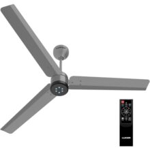 LUKER JVLuker USA Aerozen Plus 1200mm BLDC Ceiling Fan | IR Remote | BEE 5 Star | Power Saver upto 65% | High Air Delivery | LED Speed Indicator | 370 RPM |Reverse Mode, 3 Years Warranty, Warm Grey
