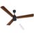 RR Signature BrightAir 1200mm BLDC Ceiling Fan with Remote Control | BEE 5 star Rated Energy Efficient | High Air Delivery with LED Indicators | 2 Year Warranty (Velvet Brown) | Free Installation