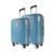 Aristocrat Medium Polypropylene(Pp) Air Pro Set Of 2 Hard Carry-On Luggage(66+76Cm)|&Large Check-In Lightweight Luggage With Strong 4 Spinner Wheels,Secured Zip & Combination Lock|Cross Teal|Unisex