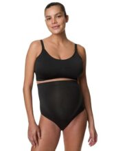 Marks & Spencer 3pk Seamless Over Bump Maternity Briefs Black