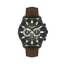 Lee Cooper Multifunction Black Round Dial Men’s Watch – LC07525.154