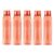 Milton Prime 1000 Pet Water Bottle, Set Of 5, 1 Litre Each, Red, Reusable Plastic Fridge Bottle Set, Bpa Free And Leak Proof Waterbottles For School, Travel, Work